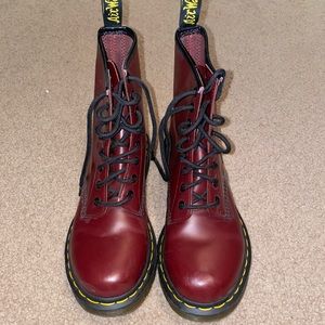 Dr Marten 1469 W boot - burgundy